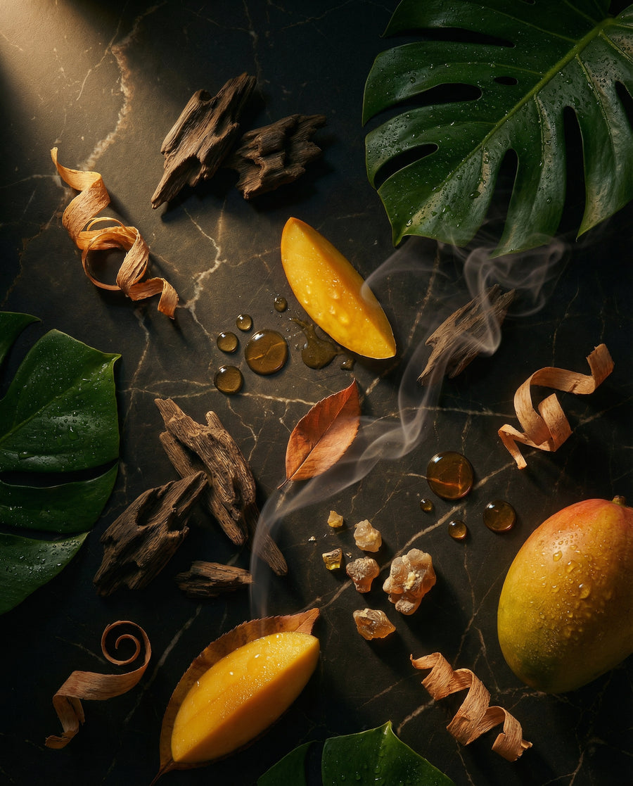 Silani Qadeem Sri Lankan Oud Ingredients